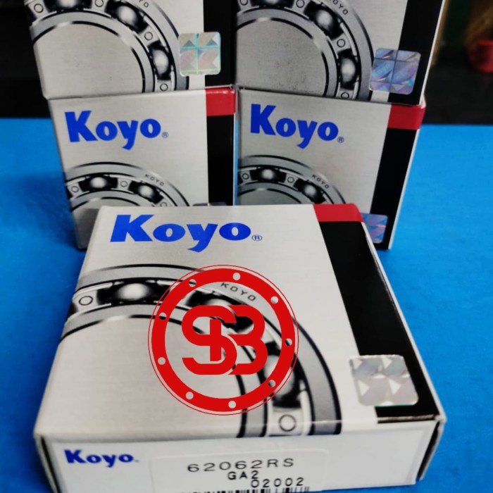 Bearing 6206 2RS / 6206 2RS C3 KOYO JAPAN ORIGINAL