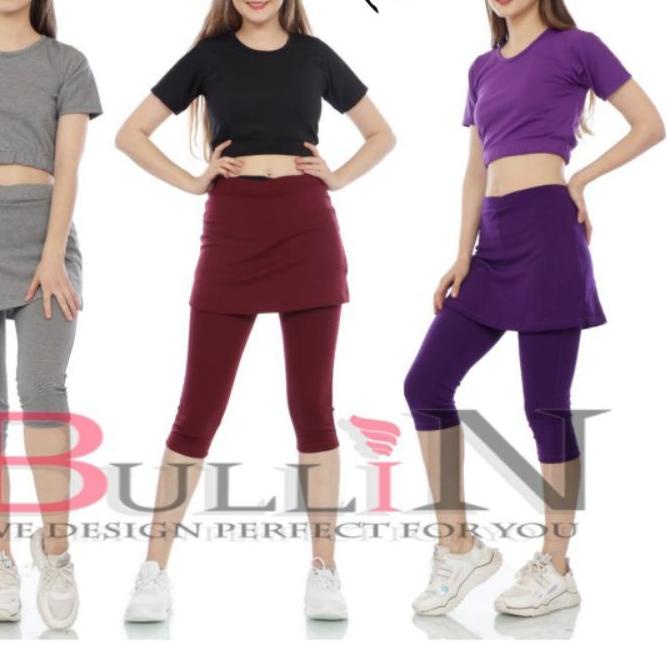 celana senam rok pendek | Bullin