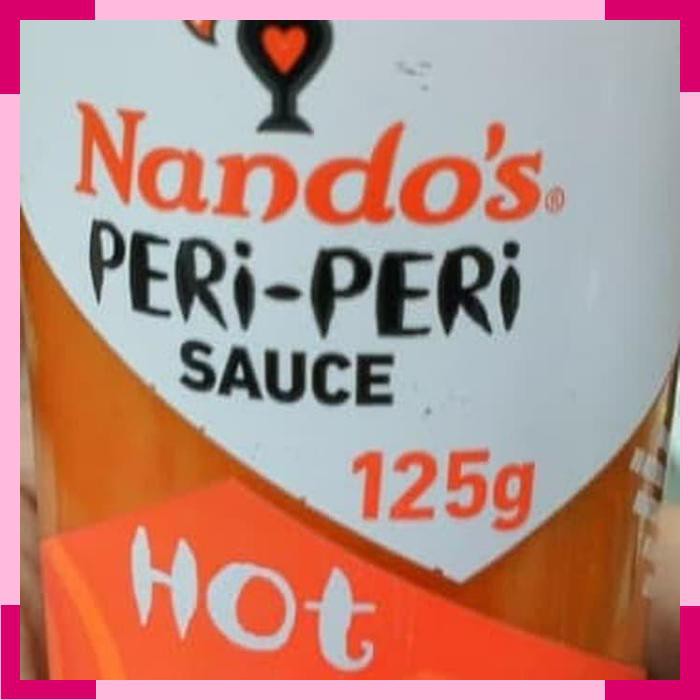 

Nando's | peri-peri | hot sauce | 125 gram | product of England