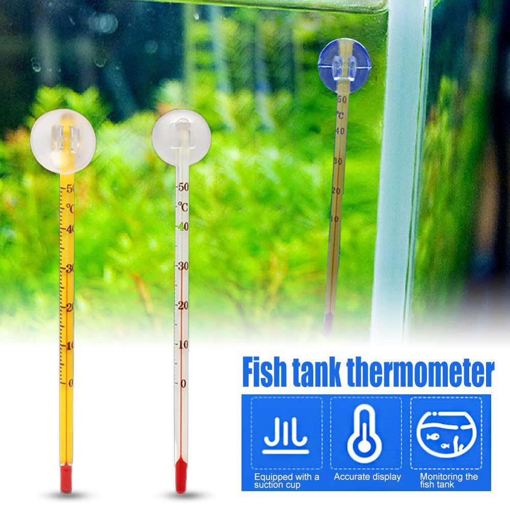 Thermometer aquarium / Aquascape pengukur suhu model kaca