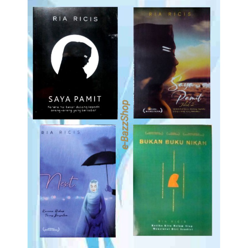 Download PAKET 4 BUKU RIA RICIS, SAYA PAMIT 1 & 2, NEXT, BUKAN BUKU
NIKAH