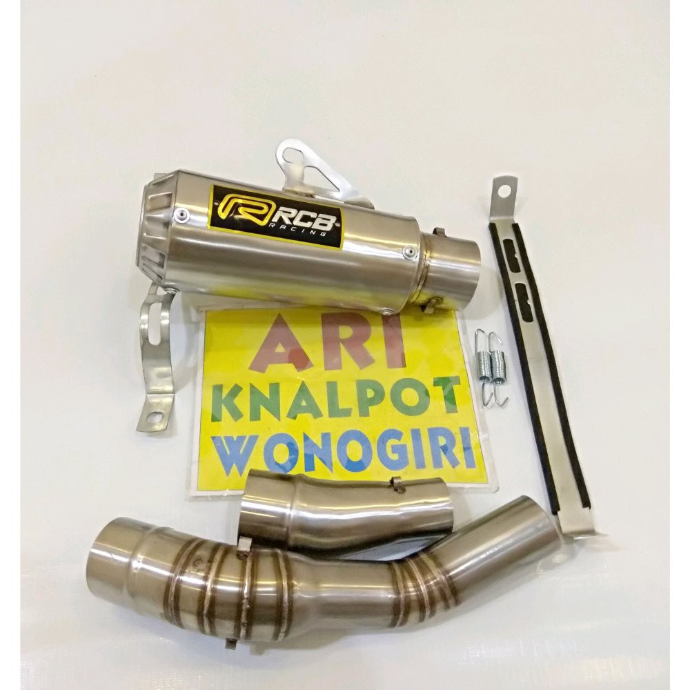 KNALPOT RCB KAPSUL GTX NINJA 4TAK 250CC FI NINJA RR MONO NEW CB150R