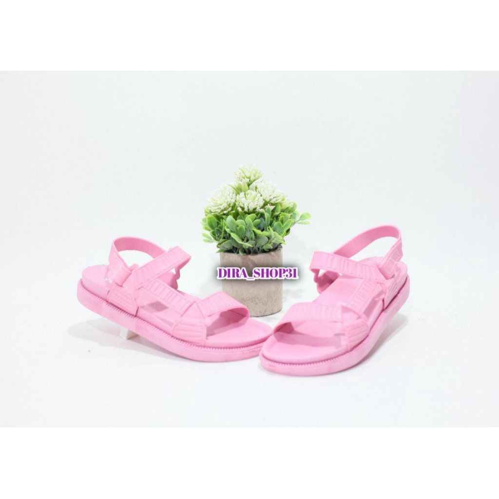 SANDAL GUNUNG IMPORT WANITA KEKINIAN |SANDAL JELLY. EMPUK DAN LEMBUT