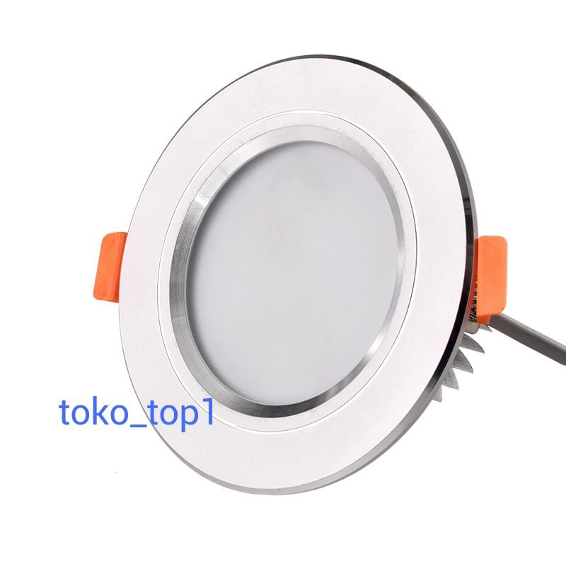 LAMPU DOWNLIGHT LED 3WARNA 5WATT / 5W / GOLD DAN SILVER / PANEL LED