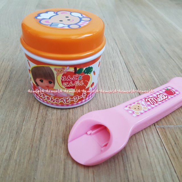 MellChan Tempat Makan Puding Mellchan Mainan Boneka Aksesoris Melcan