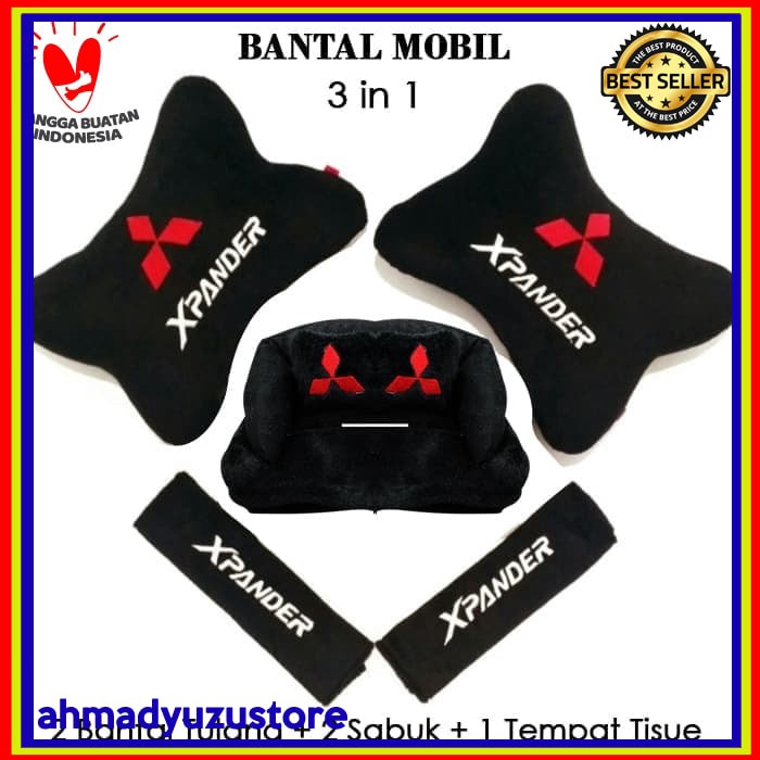 Bantal Mobil Xpander 3 in 1 / Aksesoris Mobil Xpander / Acc Xpander
