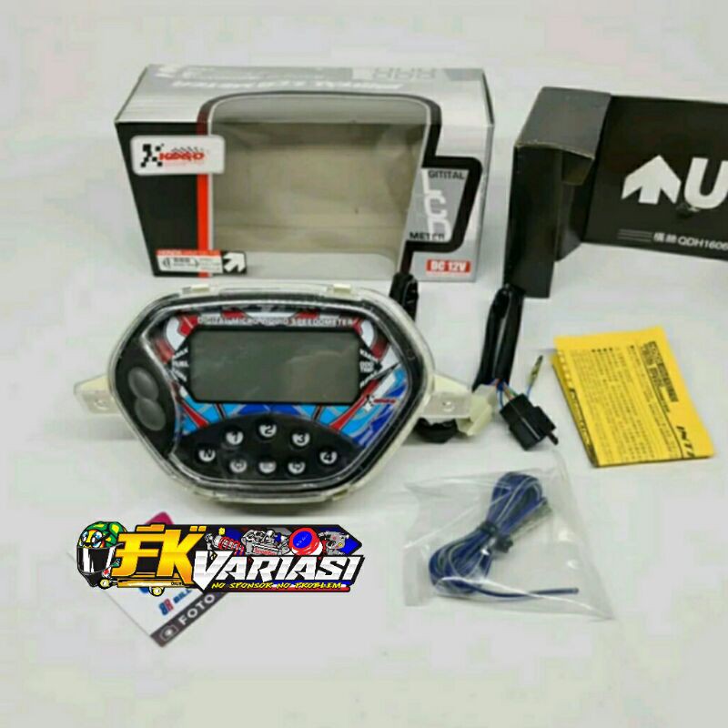 speedometer spidometer speedo digital koso wave supra x supra fit
