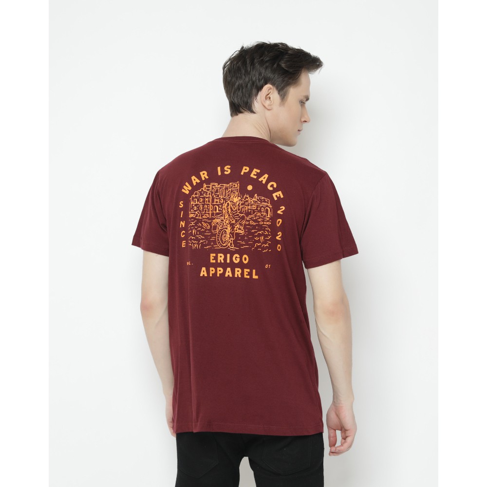 

Erigo T-Shirt War Maroon