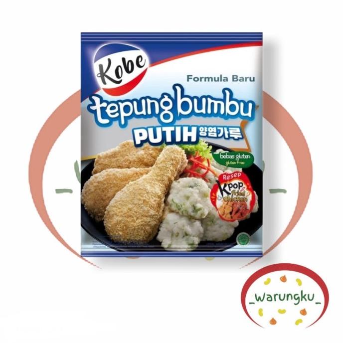 

[[COD]] KOBE BESAR Tepung Bumbu PUTIH 850gr PRODUK TERBATAS Kode 361