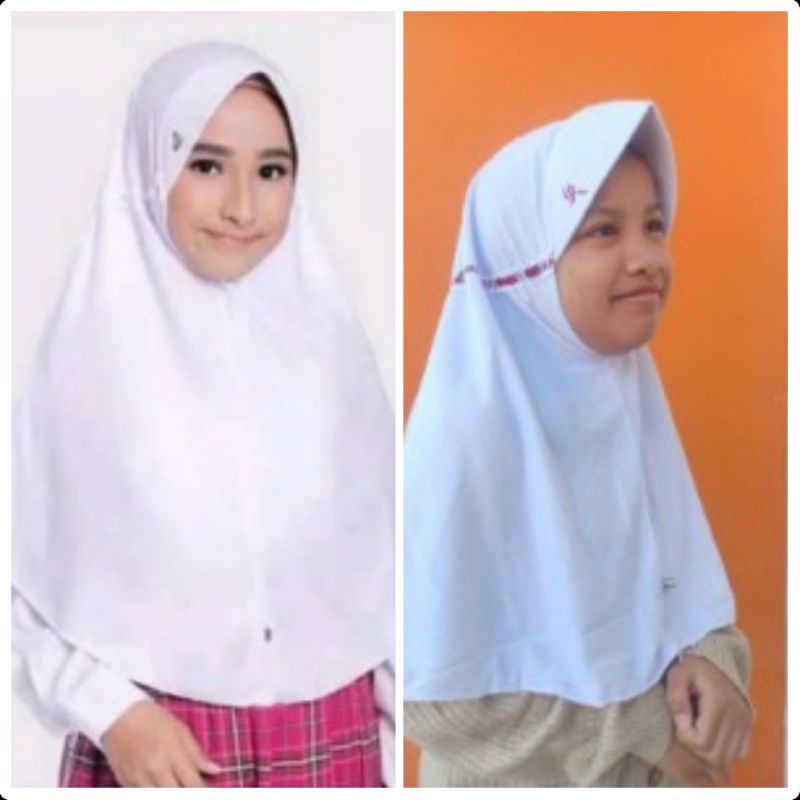 KERUDUNG SEKOLAH SERUT / JILBAB sekolah (SD, SMP, SMA)