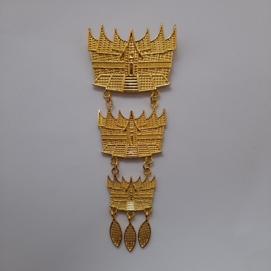 bros kebaya bros kutubaru bros etnik motif rumah gadang