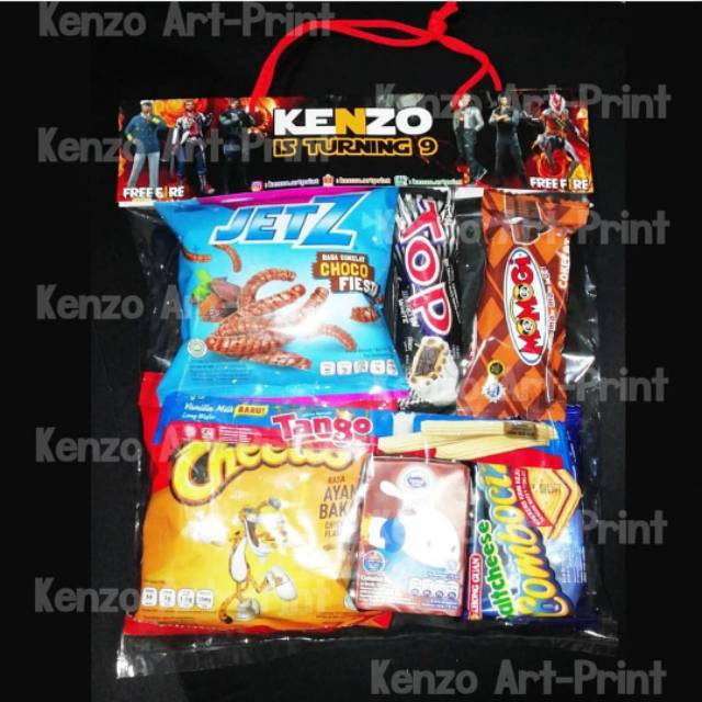 

Snack Tag/plastik souvenir 25cm