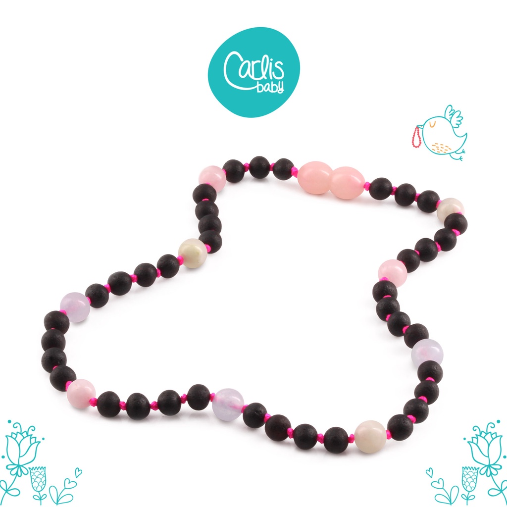 AG68 Kalung dan Gelang Amber Tumbuh Gigi Bayi By Carlis Baby