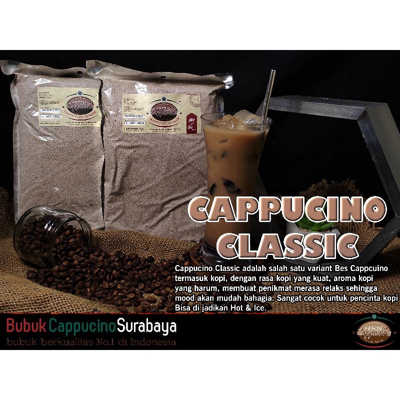 

Bubuk Minuman Rasa Cappucino Classic(Bes Cappucino)
