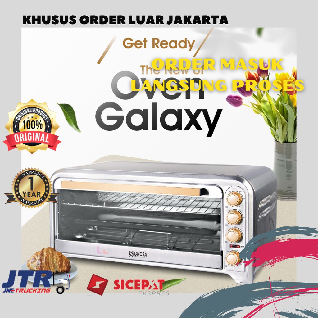 Jual SIGNORA Oven Galaxy PRO dengan PROOFING Luar Jakarta JTR [AGEN