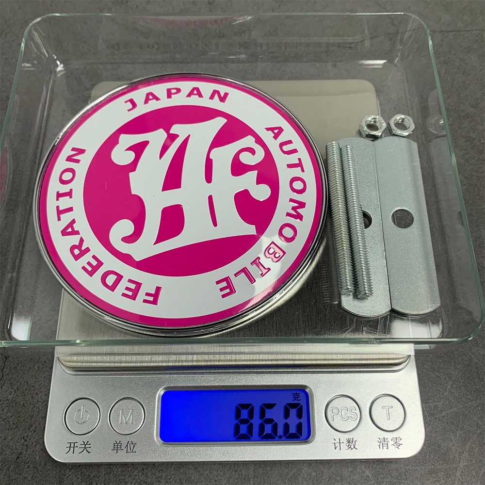 Jaf Stiker Emblem Logo Federation JDM 3D Bahan Metal Untuk Bagasi Mobil