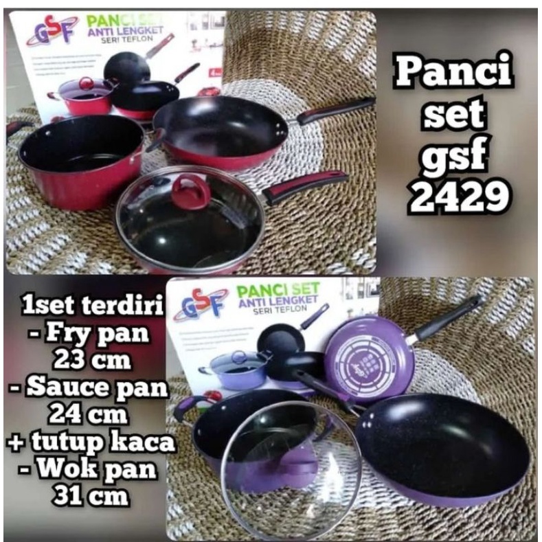 PANCI SET GSF ANTI LENGKET