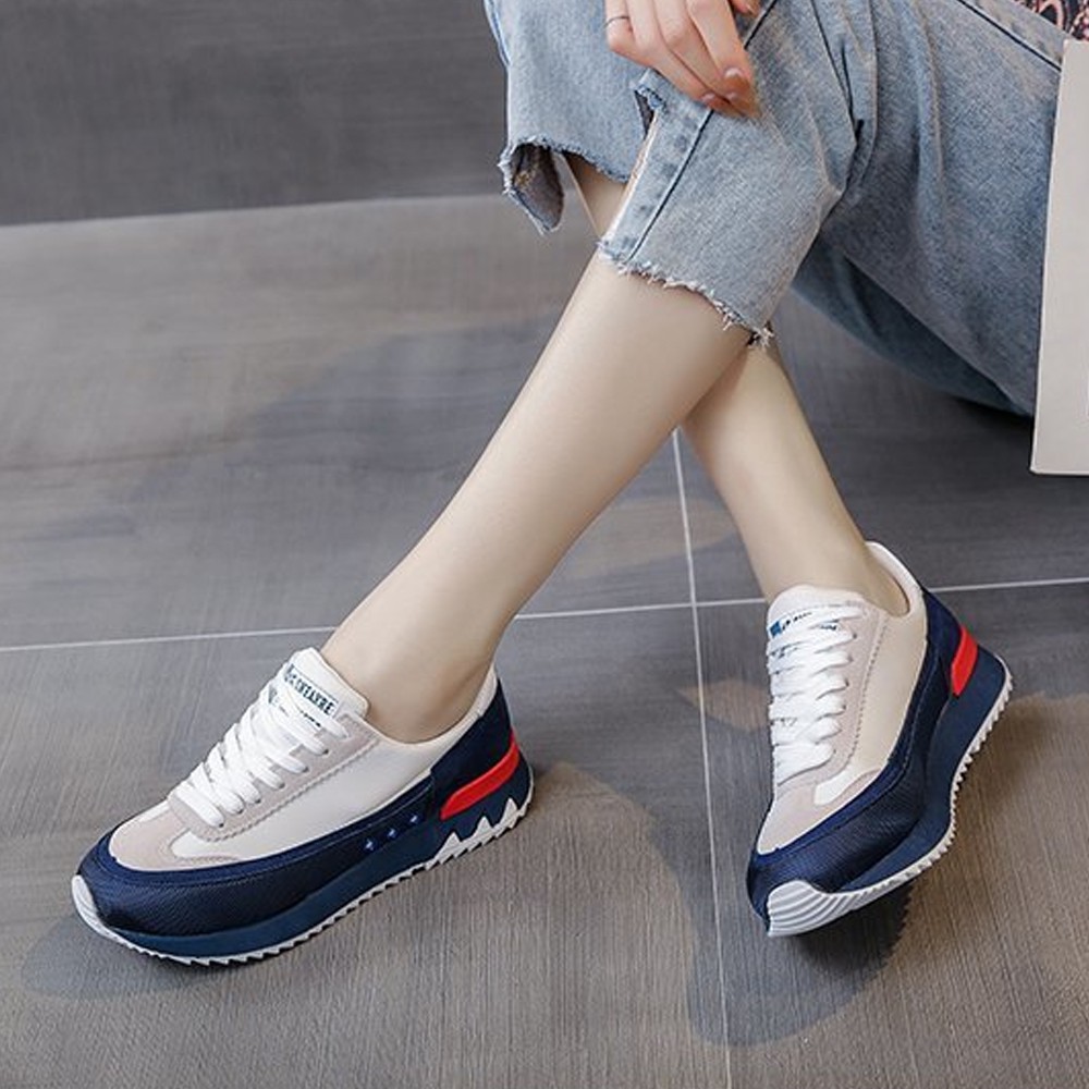 Sepatu Sneakers Running Stylish IMPORT Model Terbaru 2021 Model Korea S880 / Sepatu Sport Wanita