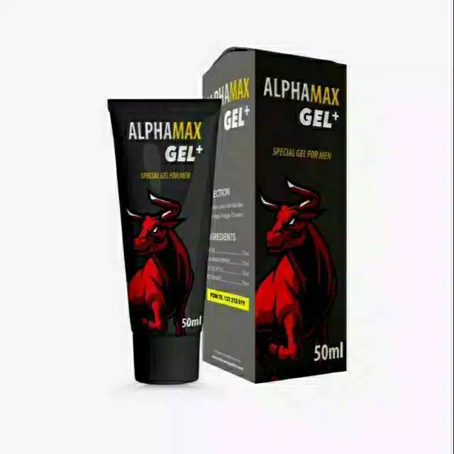 ALPHAMAX GEL Stamina Pria Original Berkualitas