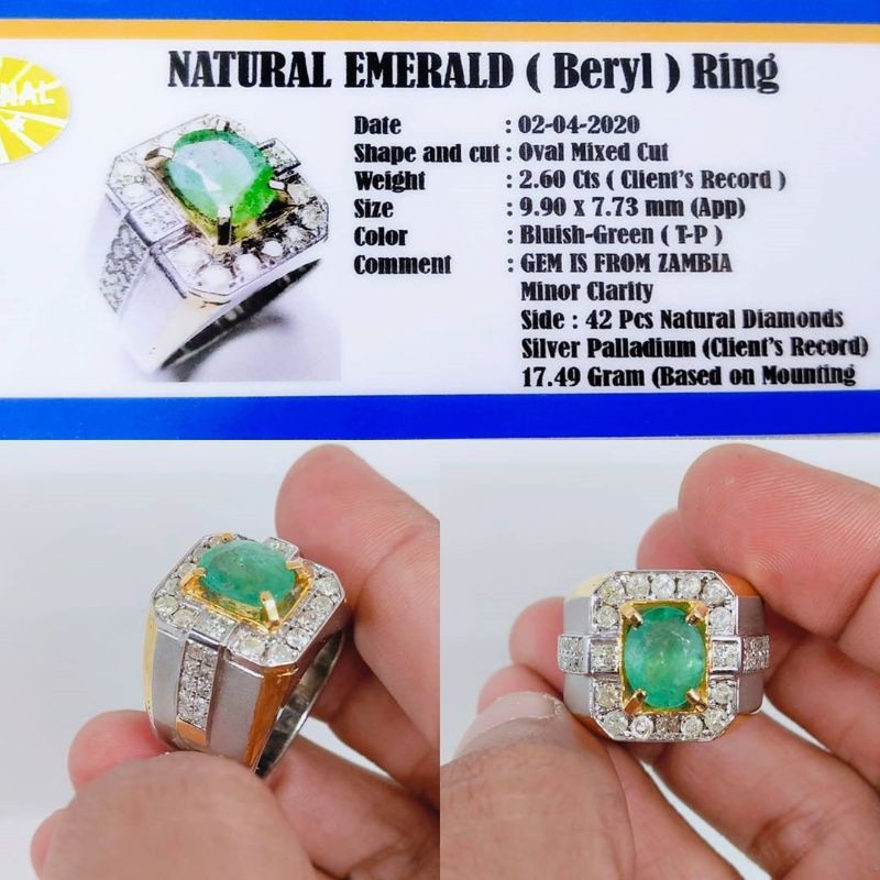 cincin zamrud berlian eropa asli ikat perak mewah bkn lionting kalung akik bacan ruby safir katilayu