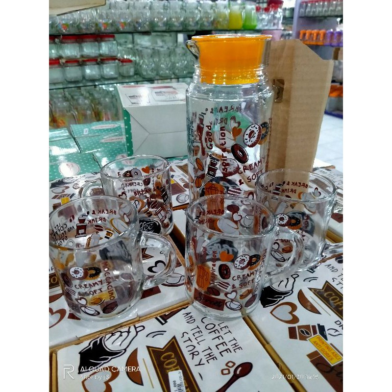 Drink Set Coffee -TEA TIME/Set tempat kopi-teh