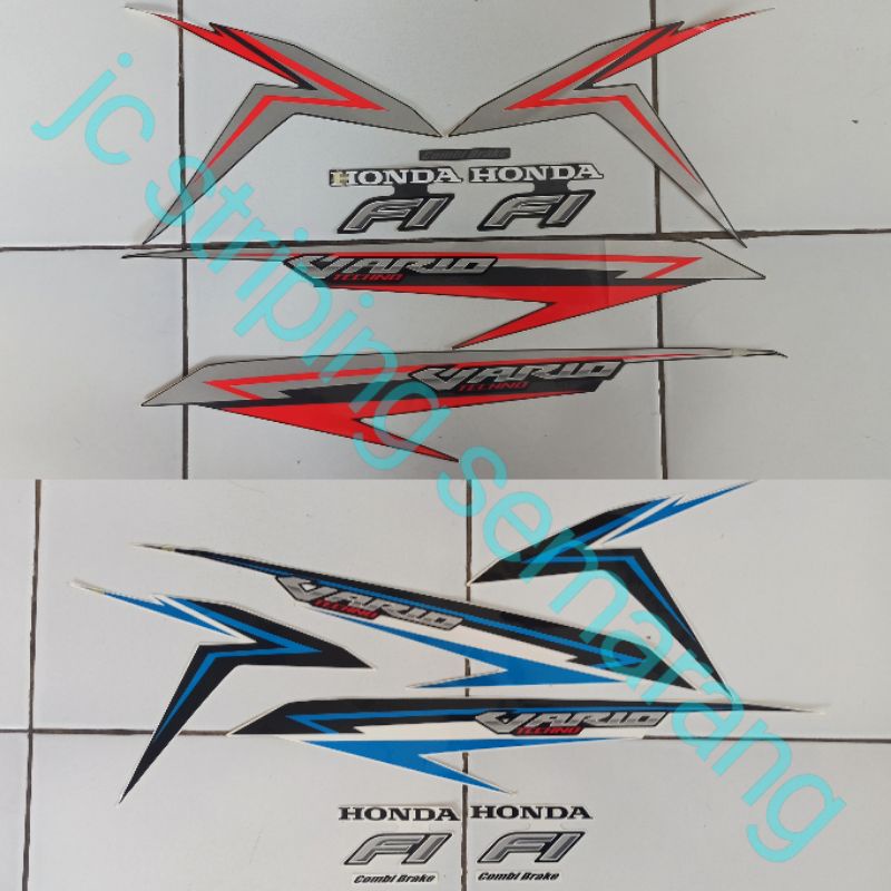 striping new vario led 125 2016 kualitas A setara original