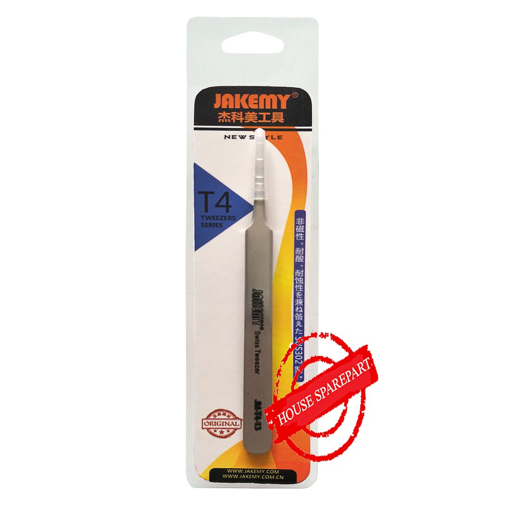 JAKEMY JM-T4-13 Professional Broad Tip Tweezer Original