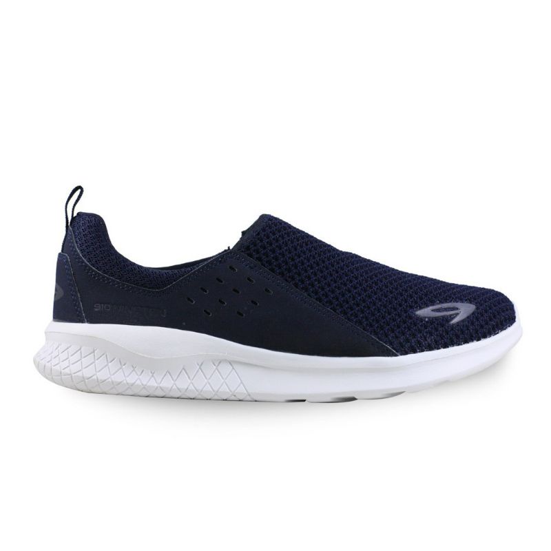Sepatu Sneakers Slip On Pria 910 Nineten JIRO BIRU NAVY ORIGINAL [PROMO]