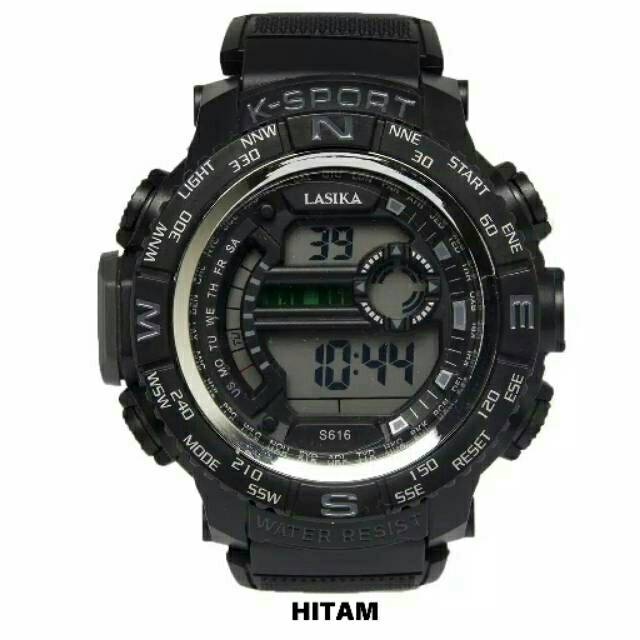 Jam Tangan Pria Sporty Lasika Anti Air Digital F-616