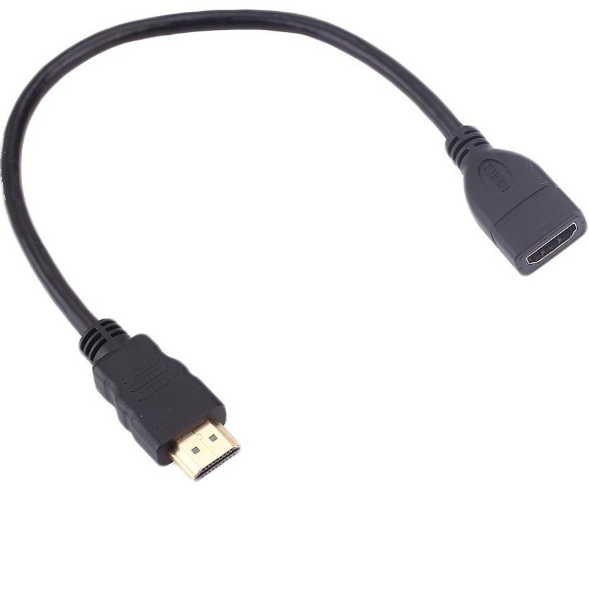 Kabel HDMI Extension Extender HDMI Perpanjang Male To Female 30cm