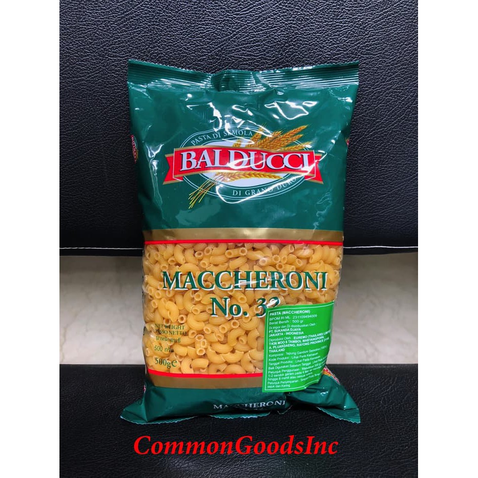 

Balducci Pasta Maccheroni / Makaroni / Macaroni (500g)