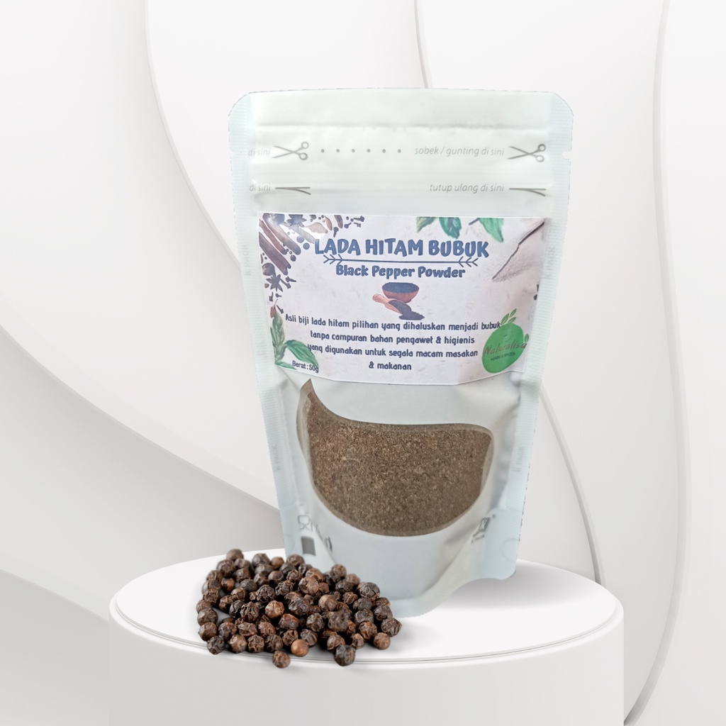 

LADA HITAM BUBUK 100% ASLI/BLACK PEPPER