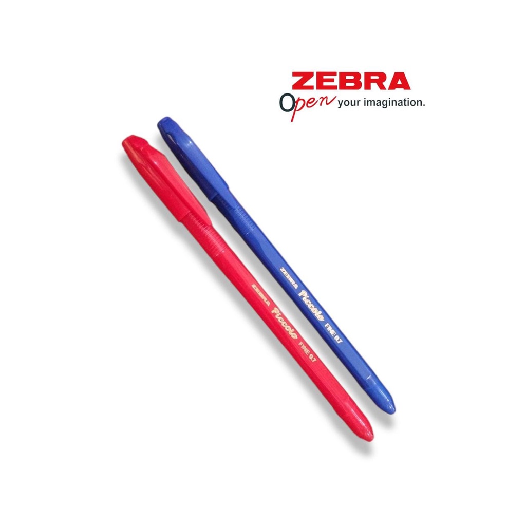 

Bolpoin Piccolo Zebra 0,7 mm / Pulpen Merah / Pen Biru / Bolpoin Ecer Murah