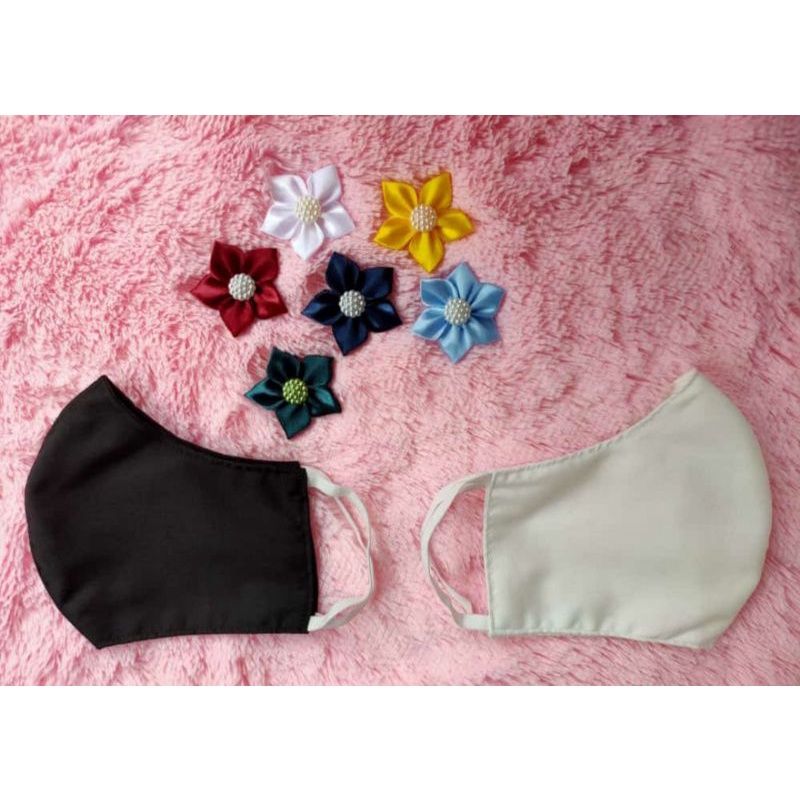 masker kain polos, masker cowok cewek, masker kain