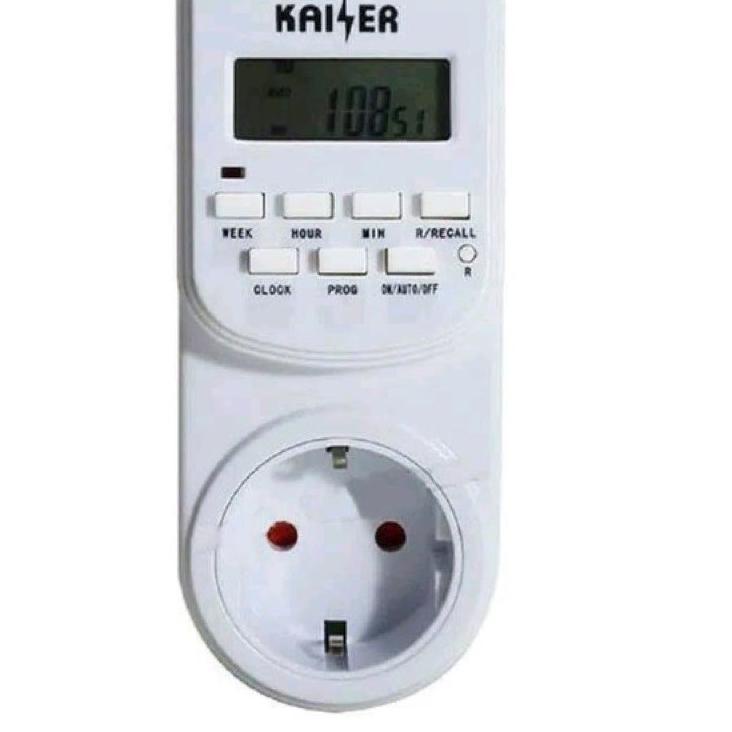 stop kontak timer digital Kaiser stop kontak digital timer digital Kaiser