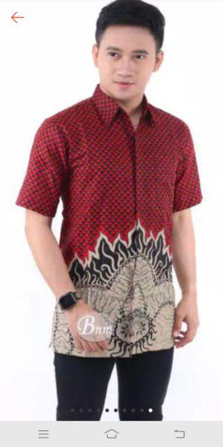 Baju Batik Pria Gus Azmi Syubbanul Muslimin Batik Katun Halus Hadroh Azzahir Santri Muslim, Moderen