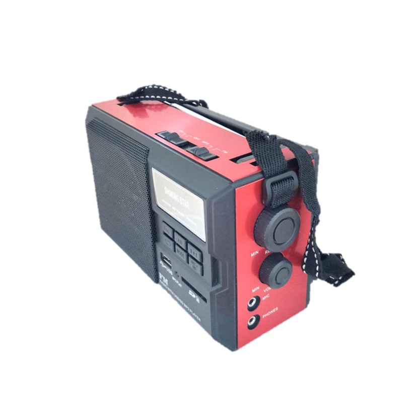 Radio FM Shining Star SS104 Recording Function Portable Radio With USB SD Card Player Free Earphone