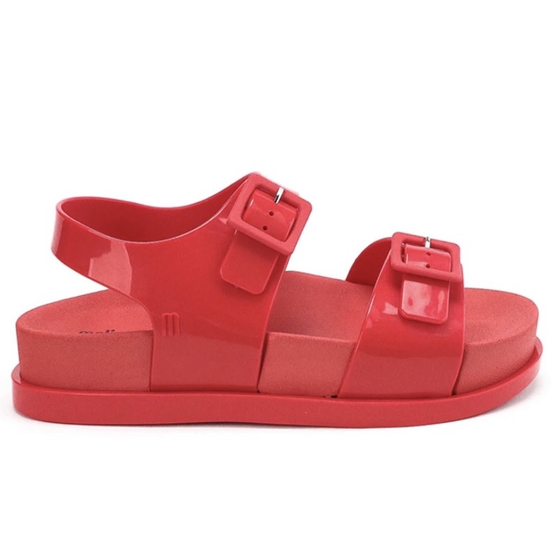 Melissa Wide Platform Red