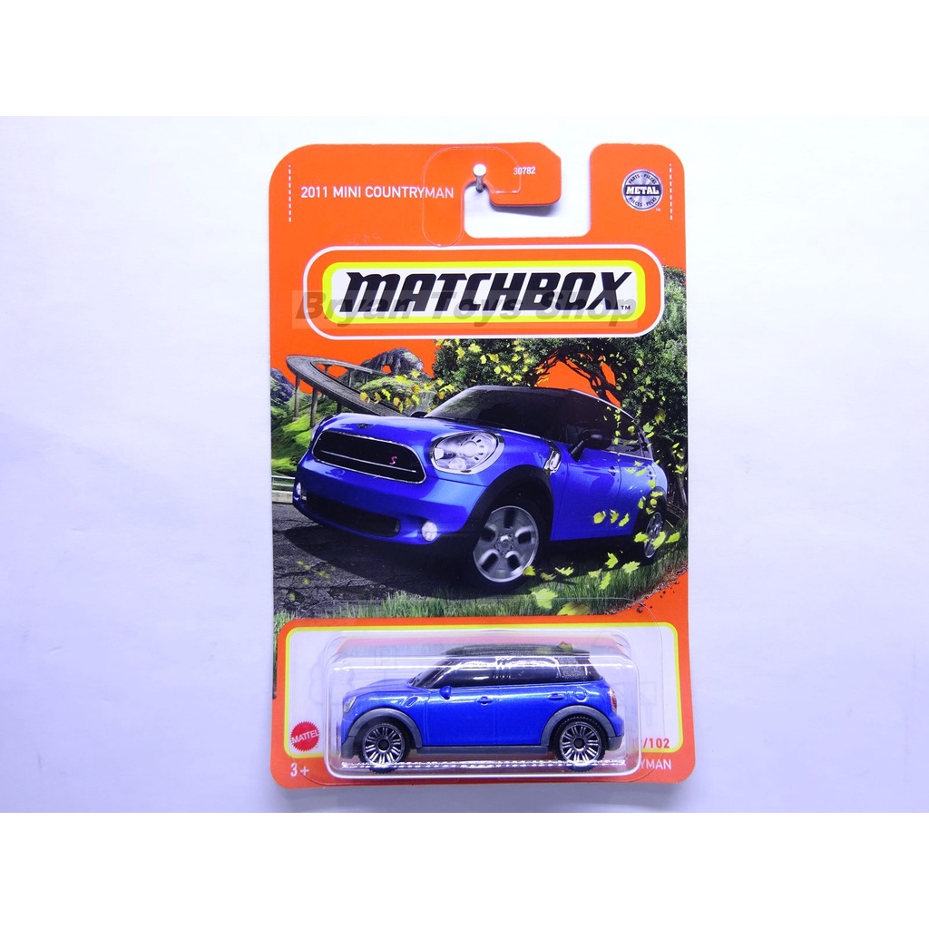 Matchbox 2011 Mini Countryman Biru