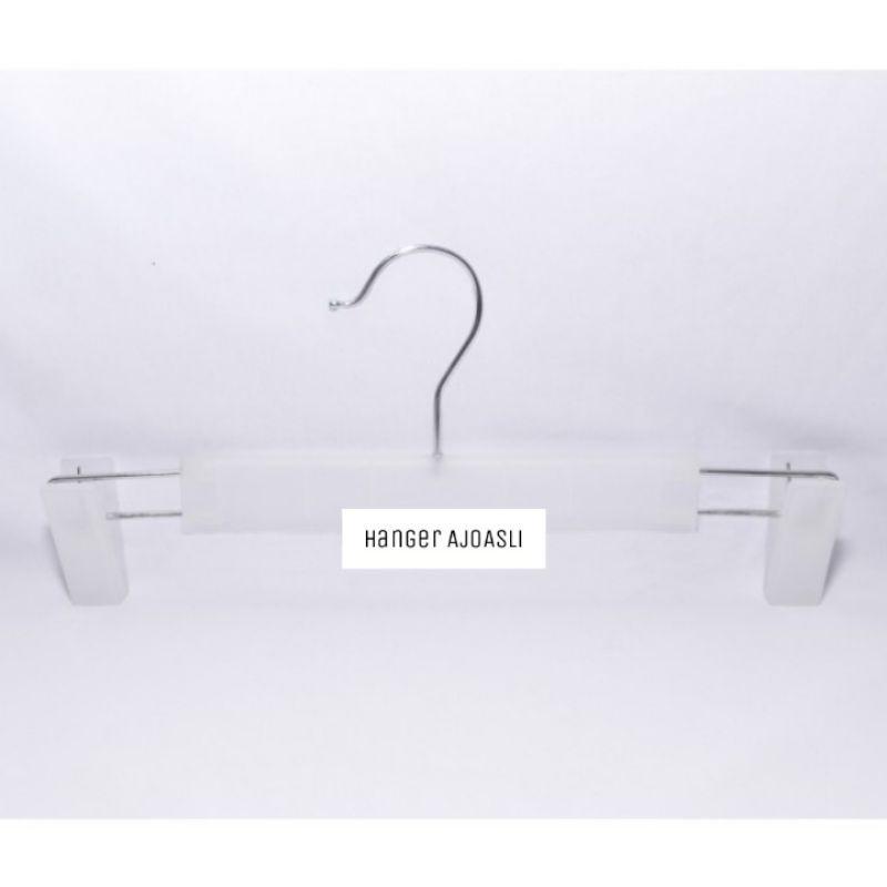 Hanger Jepit Celana Besi Plastik Kokoh Kuat