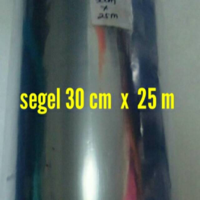 plastik segel 30 cm x 25 m
