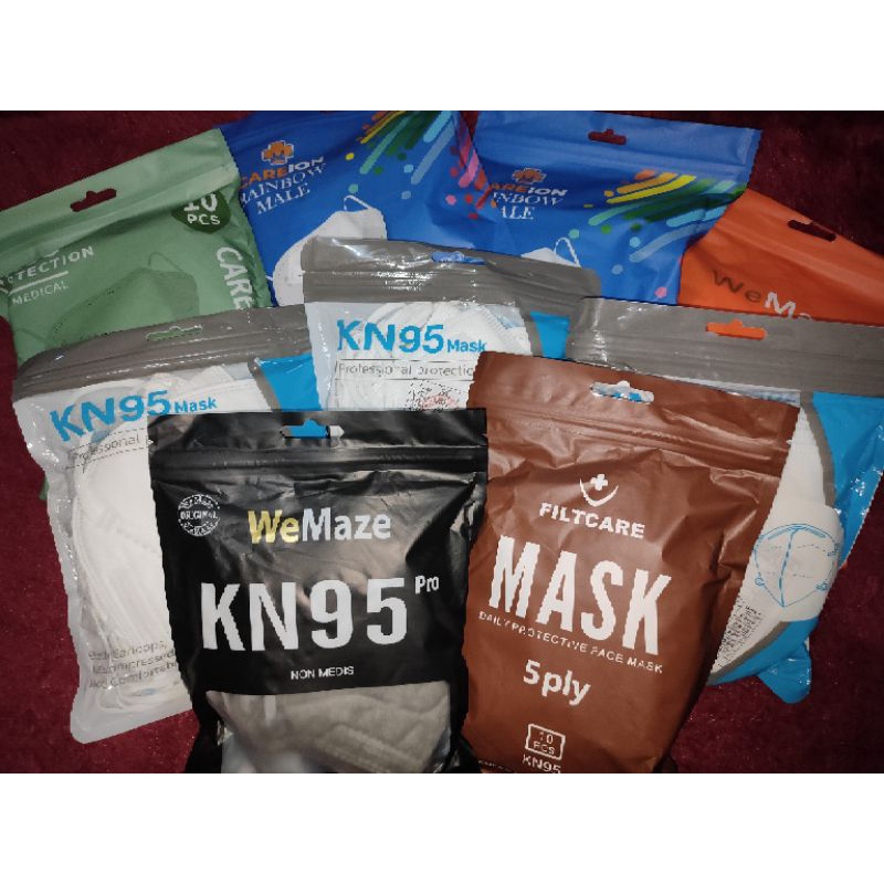 Masker-masker KN95 (10pcs)