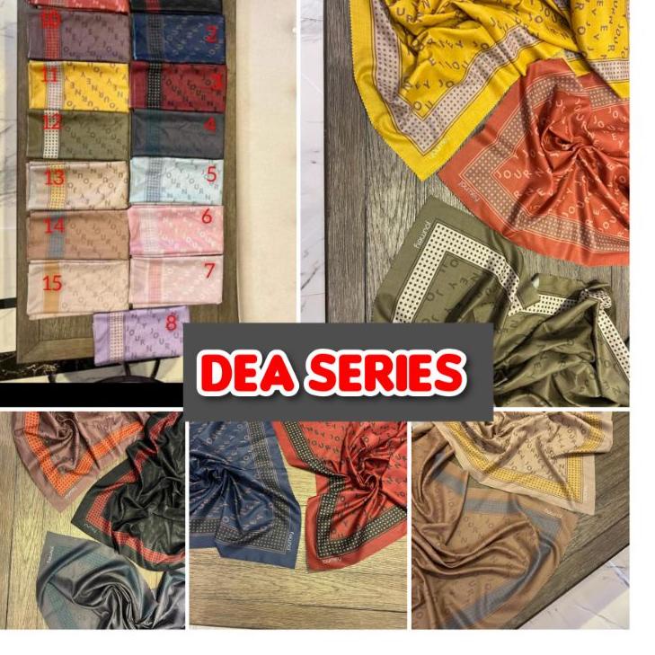 Koleksi Terbaru.. Journey Dea Series - Hijab Scraf Scarves Reguler Kerudung Print Polos Segiempat Pa
