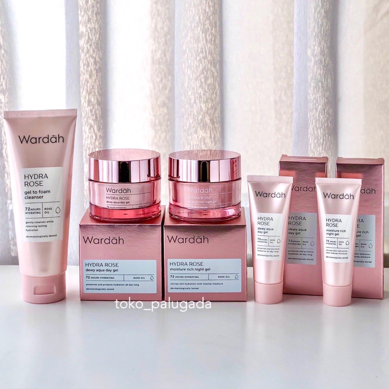 [HARGA SATUAN] Wardah Hydra Rose Series