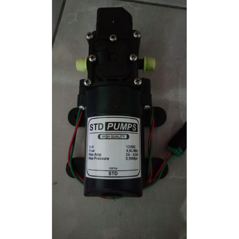 DINAMO POMPA AIR DC 120PSI DAN 160 PSI DENGAN POMPA TERBARU DAN TERBAIK