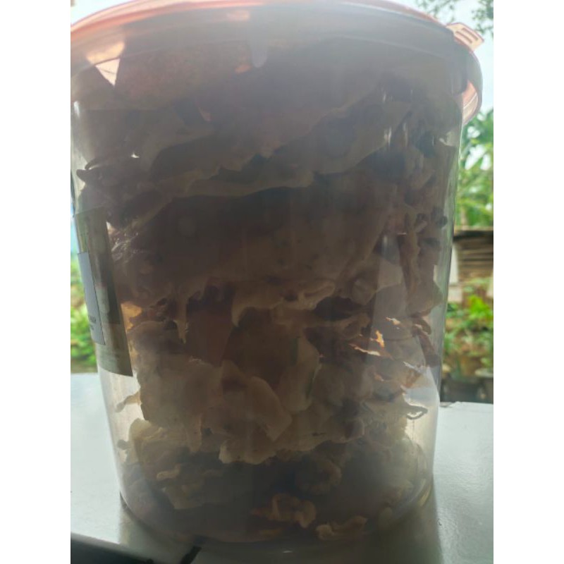 

cemilan peyek ukuran 5liter