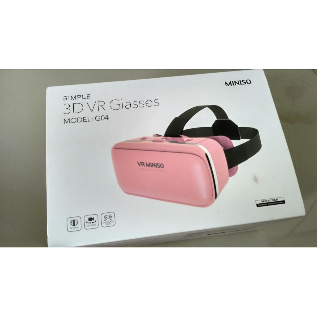 3D VR Glasses Miniso Preloved