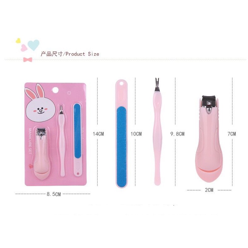 Manicure Set Pedicure Sets Nail Clipper Stainless Steel Professional Nail Cutter Tools