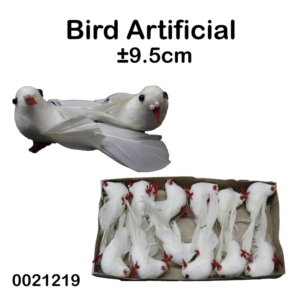 Bird Aritficaial 0021219 - Burung Palsu - Hiasan - Dekorasi - Pajangan - Bird