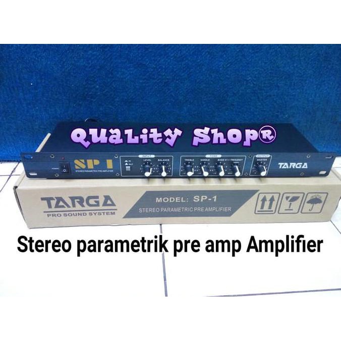 Sale Stereo Parametrik Preamp Targa Sp-1 (Garansi Resmi 1 Tahun)